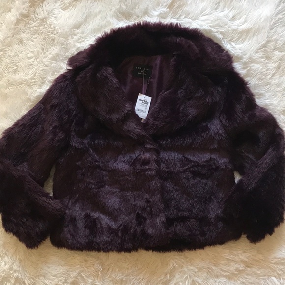 Love Tree Faux Fur Coat - Picture 2 of 14
